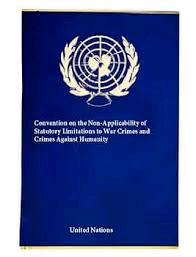 Convention on the Non-Applicability of Statutory Limitations to War Crimes and Crimes Against Humanity Image