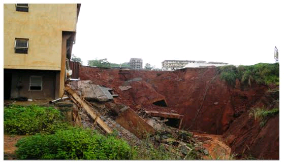 Nigeria gully erosion crisis Image