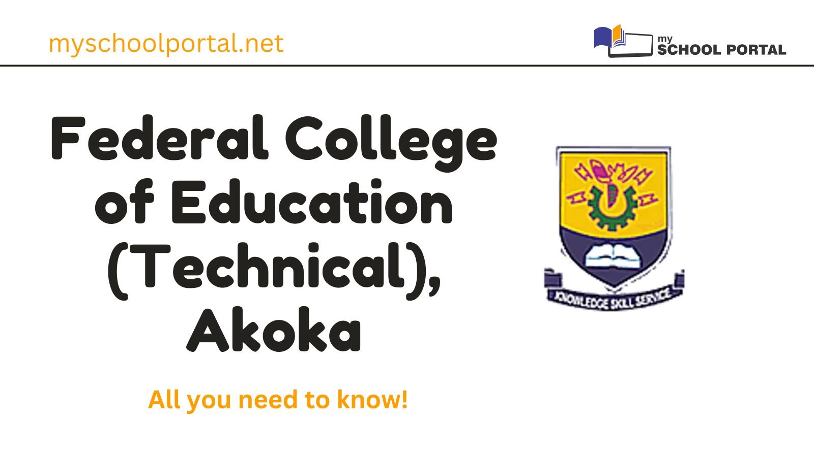 Federal College of Education (Technical), Akoka Image