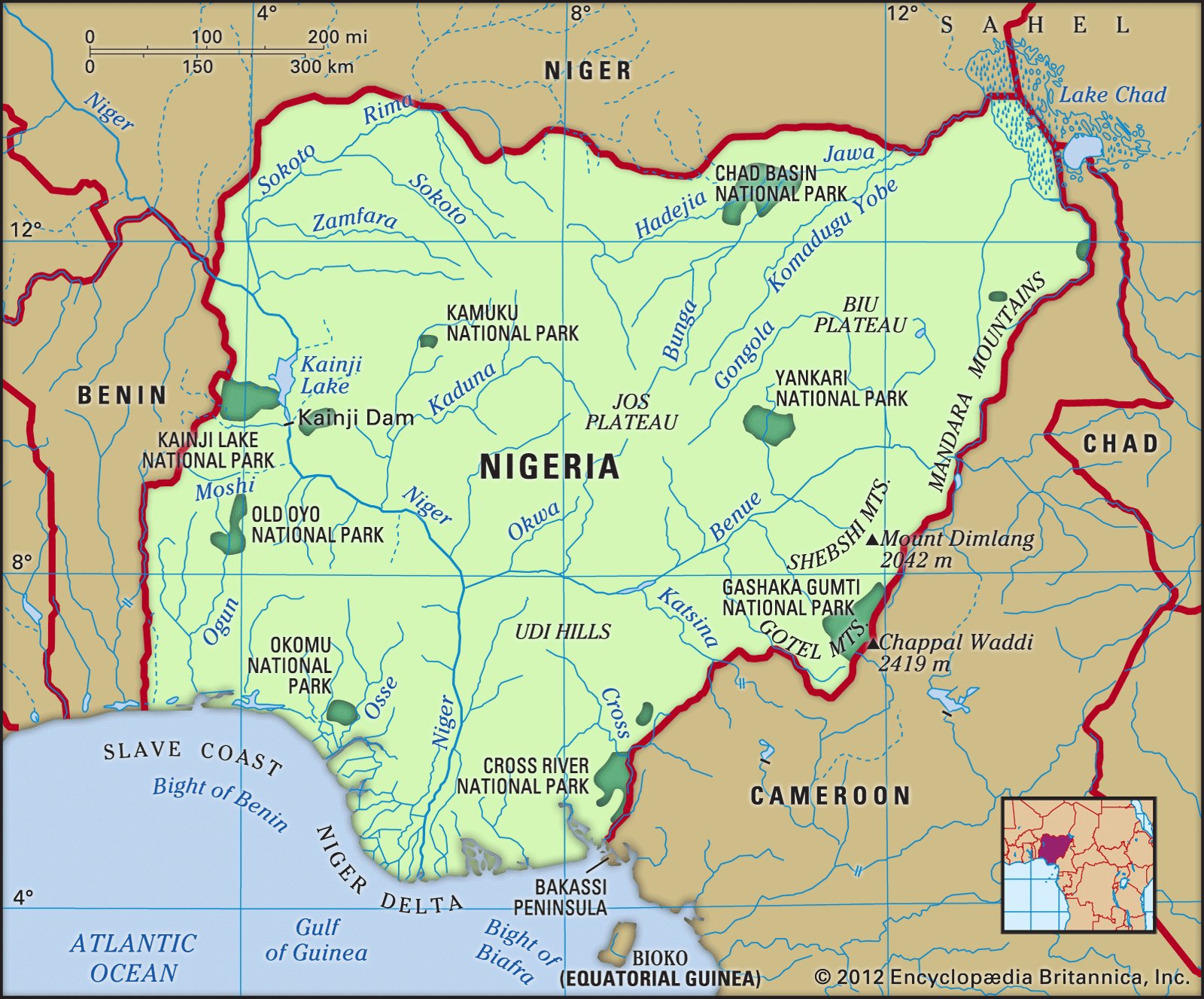 Geography of Nigeria Image